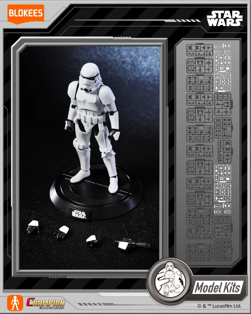 Blokees Star Wars Champion Class: The Empire Strikes Back - Stormtrooper 75802