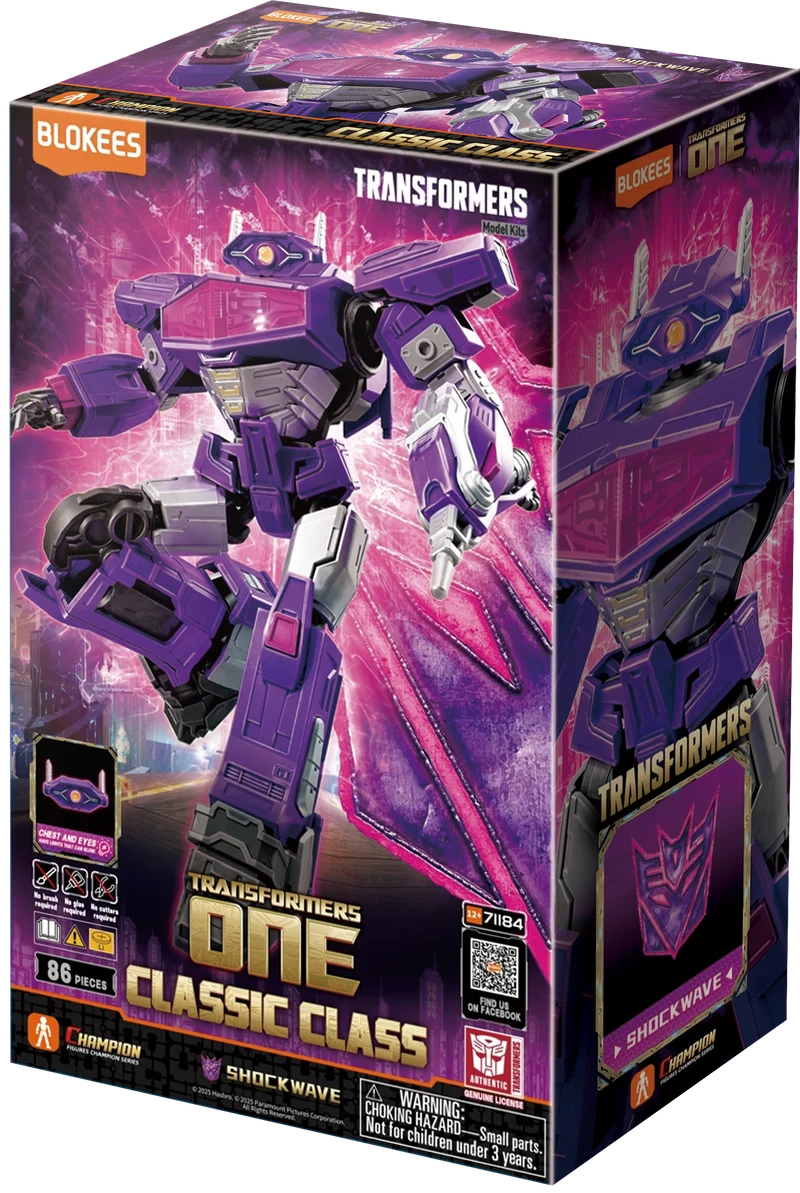 Blokees Transformers Classic Class: Transformers One - 18 Shockwave 71184