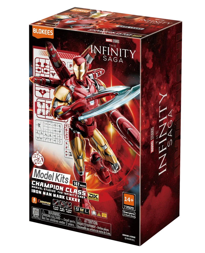 Blokees Marvel Infinity Saga Champion Class: Ironman Mark LXXXV EX 73920