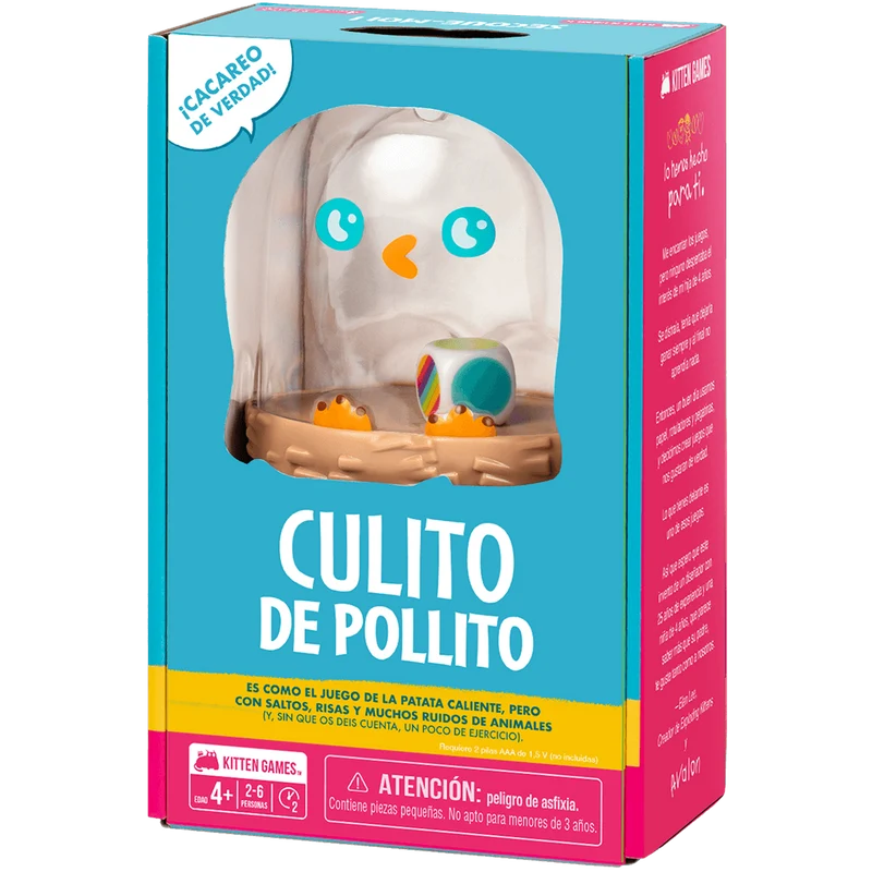 Culito de pollito - Juego de mesa - Exploding Kittens - 2-6 jugadores - 4+ años - 10 min