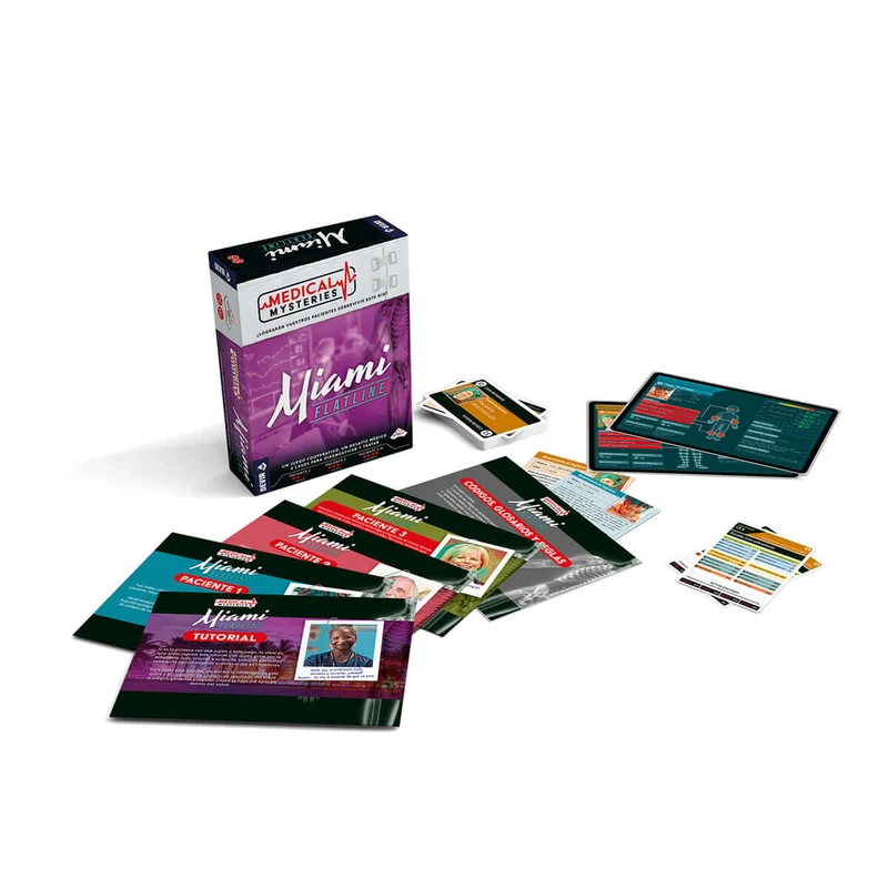 Medical Mysteries Miami - Juego de mesa - Devir - 1-4 jugadores - 14+ años - 30-60 min