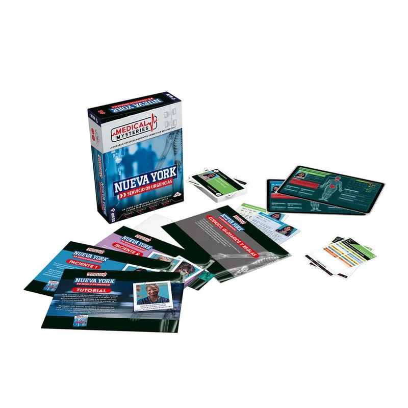 Medical Mysteries Nueva York - Juego de mesa - Devir - 1-4 jugadores - 14+ años - 30-60 min
