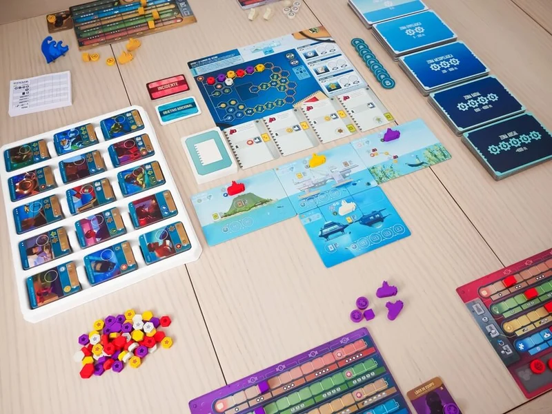 Mar Profundo - Juego de mesa - MALDITO GAMES - 1-4 jugadores - 10+ años - 60-90 min