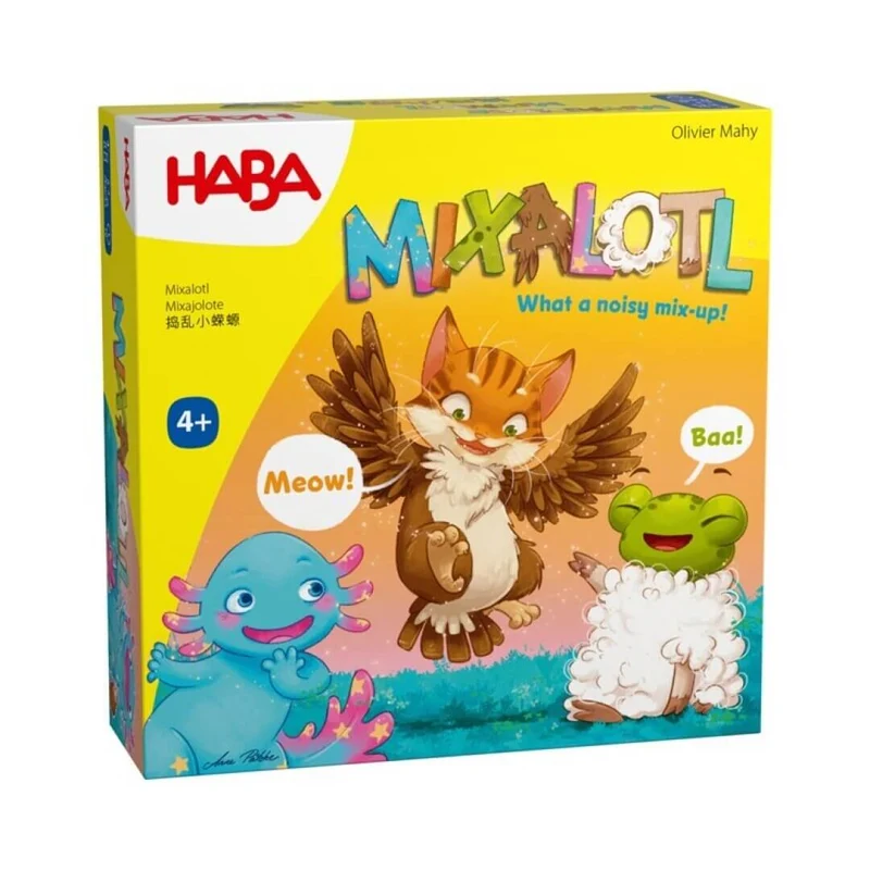 Mixajolote - Juego de mesa - Haba - 2-4 jugadores - 4+ años - 10 min