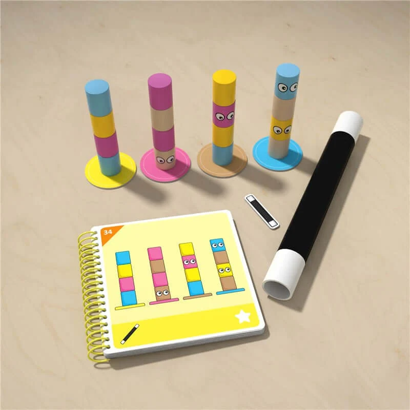 Alpacas Mágicas Logic Games - Juego de mesa - Haba - 1 jugador - 7+ años - 15 min