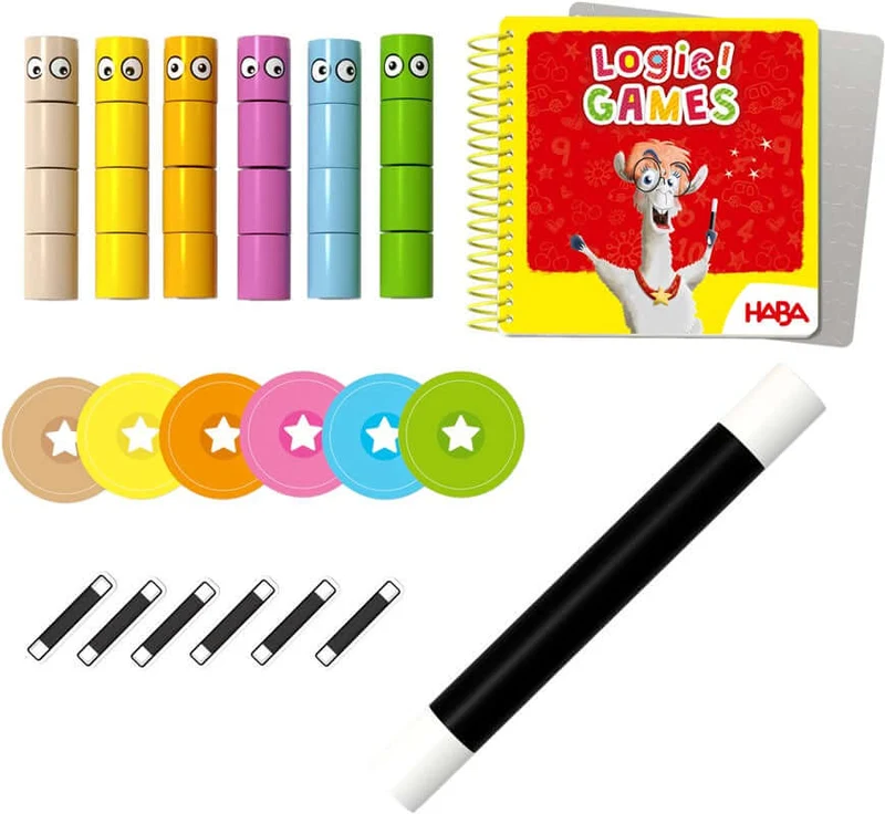 Alpacas Mágicas Logic Games - Juego de mesa - Haba - 1 jugador - 7+ años - 15 min