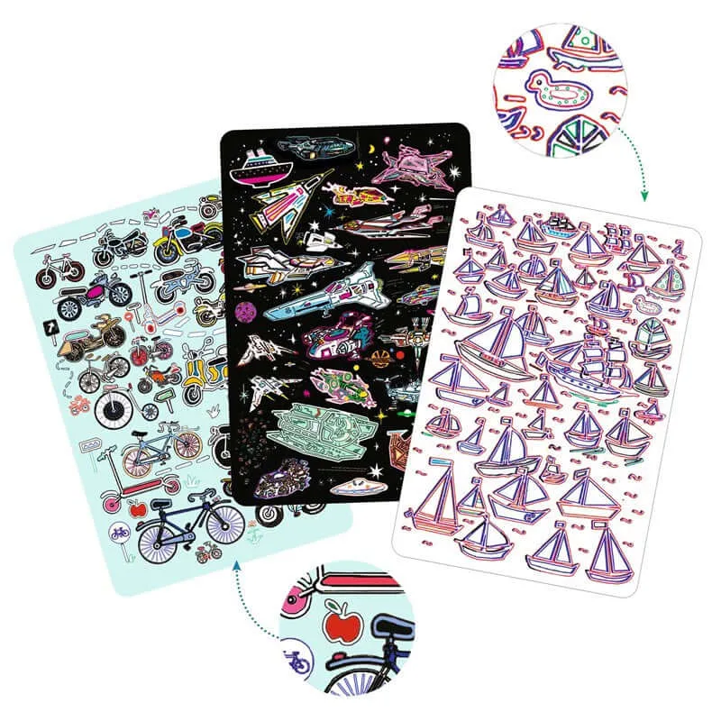 Myster Travel - Juego de mesa - Djeco - 2-5 jugadores - 4+ años - 10 min