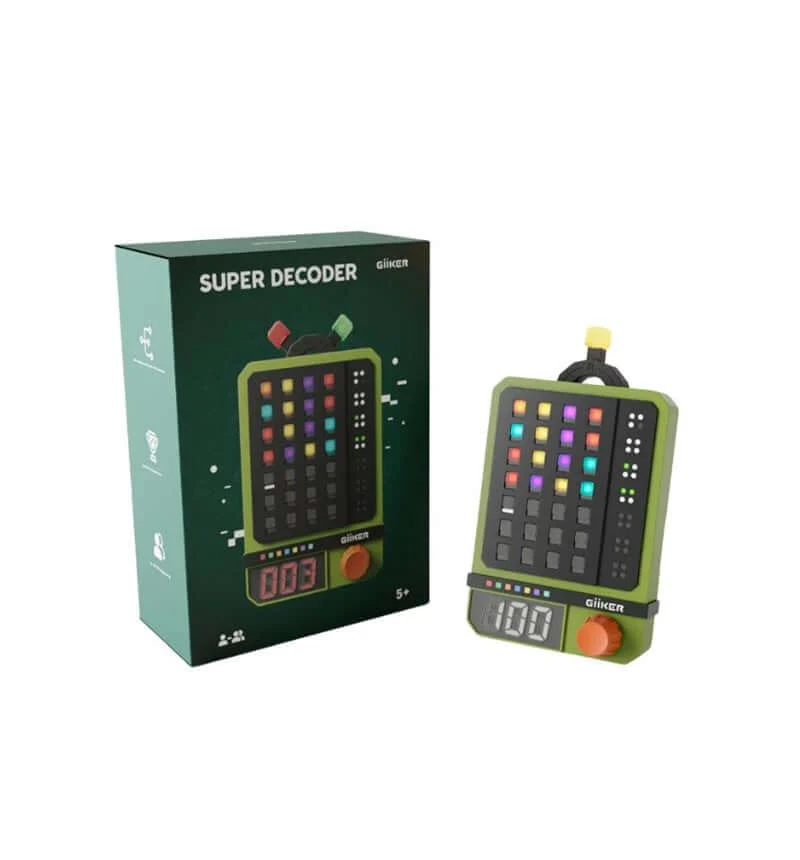 Super Decoder - Juego de mesa - Giiker - 1-2 jugadores - 5+ años - 5-15 min