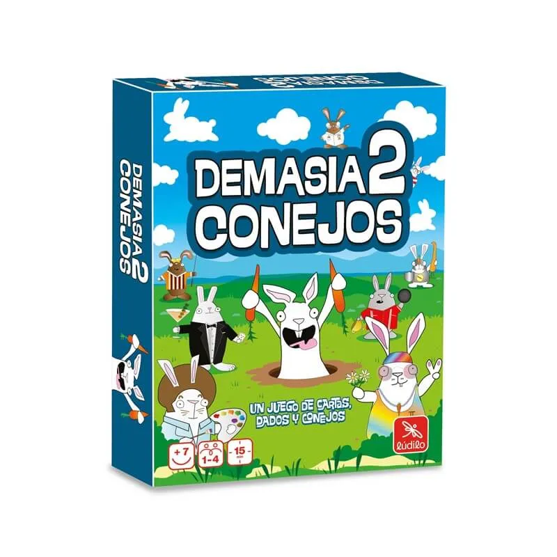 Demasia2 Conejos - Juego de mesa - Ludilo - 1-4 jugadores - 7+ años - 15 min