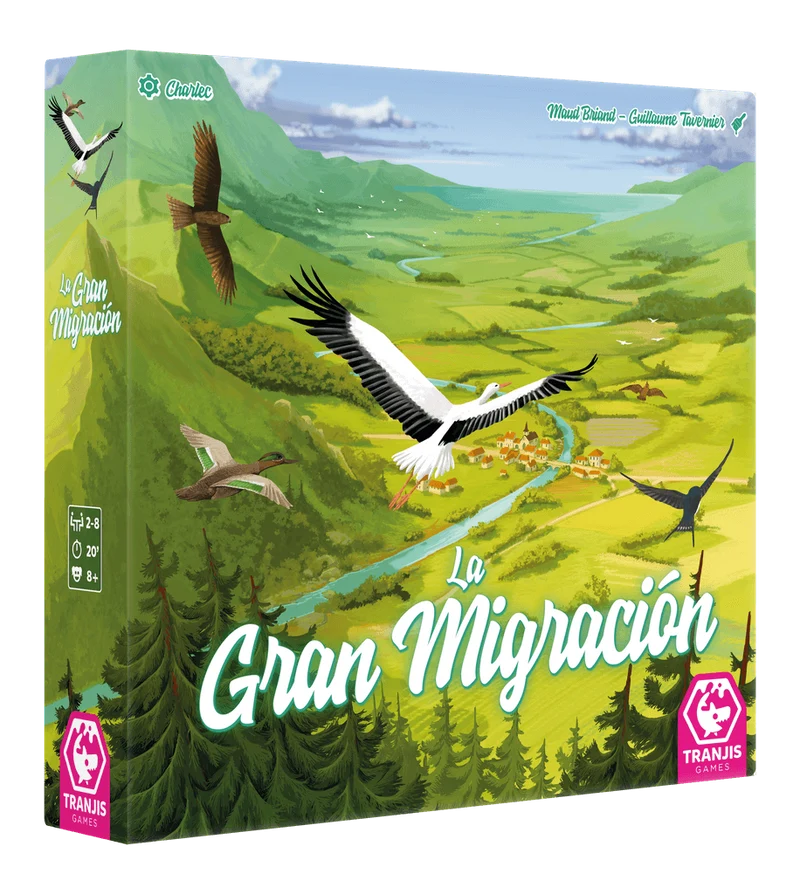 La Gran Migración - Juego de mesa - Tranjis - 2-8 jugadores - 8+ años - 20 min
