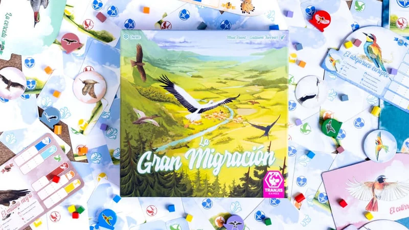 La Gran Migración - Juego de mesa - Tranjis - 2-8 jugadores - 8+ años - 20 min