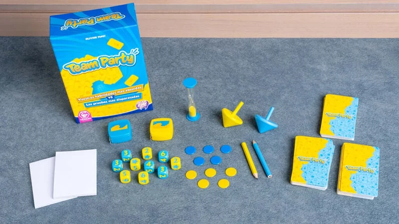 Team Party - Juego de mesa - Tranjis - 3-18 jugadores - 7+ años - 20 min