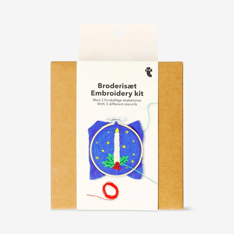 Embroidery kit - Christmas themed