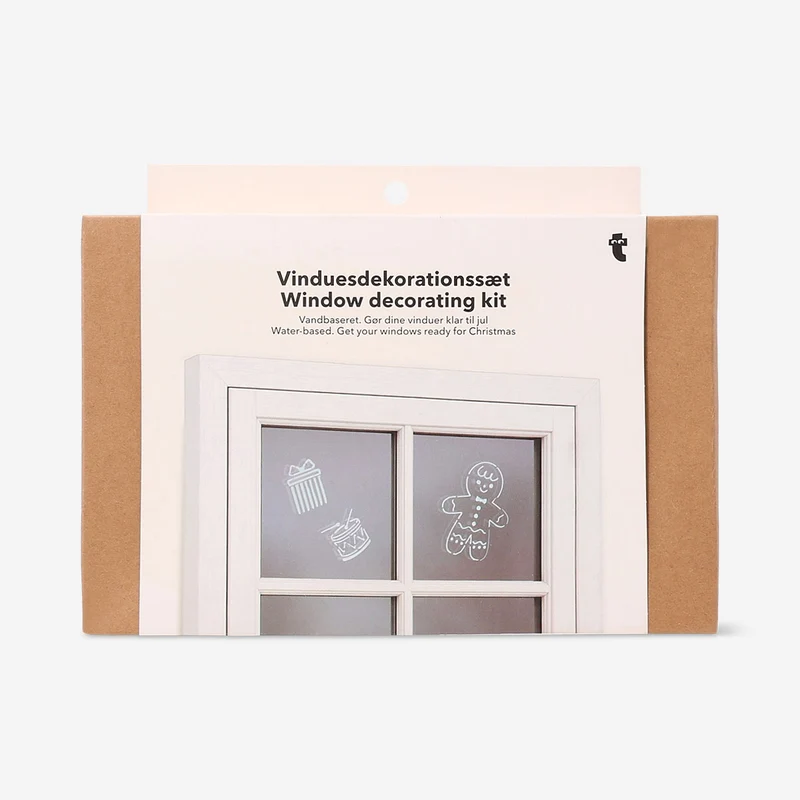Christmas window decorating kit