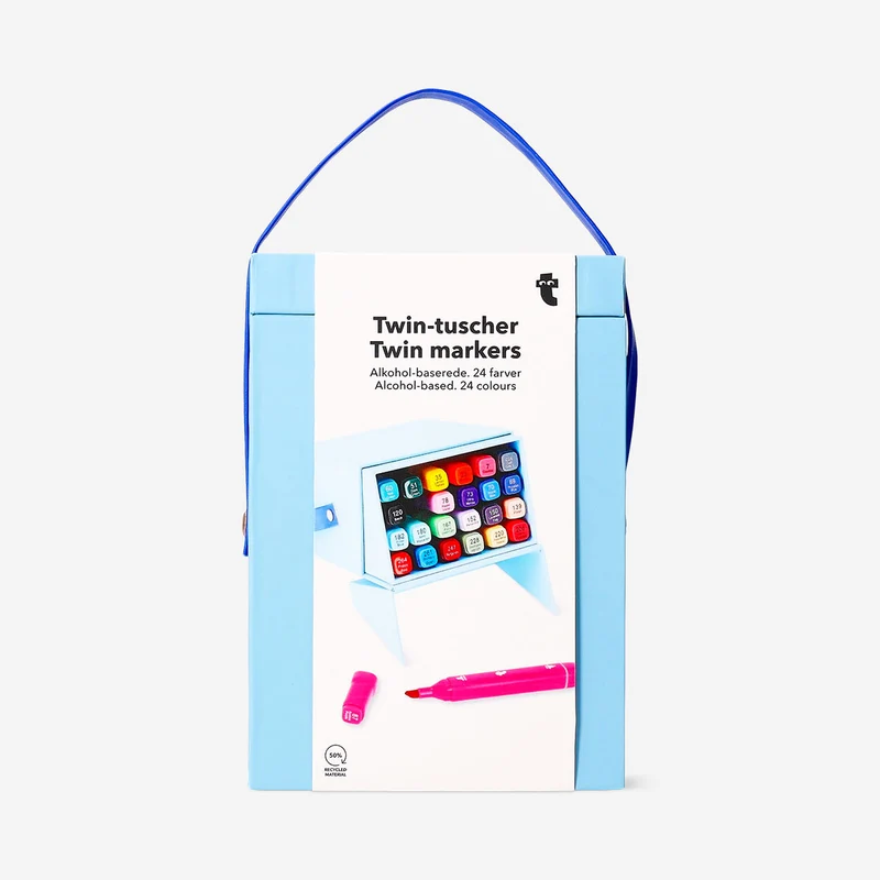 Twin markers in box - 30 pcs