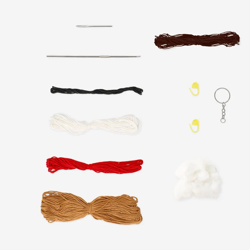 DIY crochet mini dog