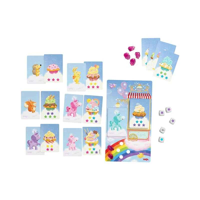 Unicornio Destello – Dados Mágicos · Haba