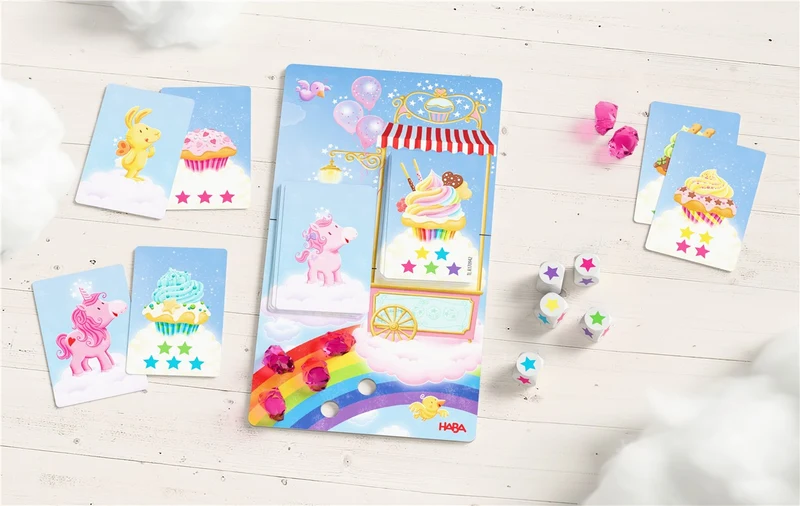 Unicornio Destello – Dados Mágicos · Haba