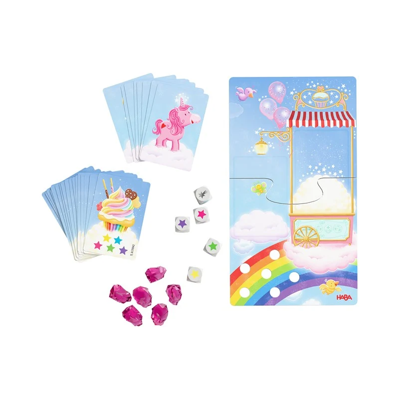 Unicornio Destello – Dados Mágicos · Haba