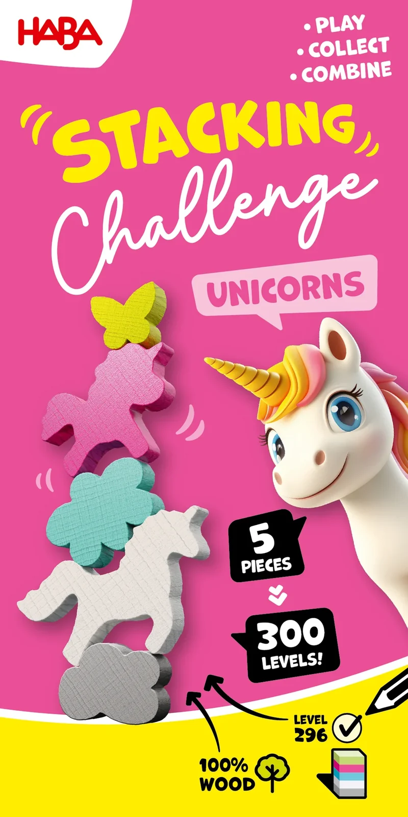 Stacking Challenge - Unicorns · HABA