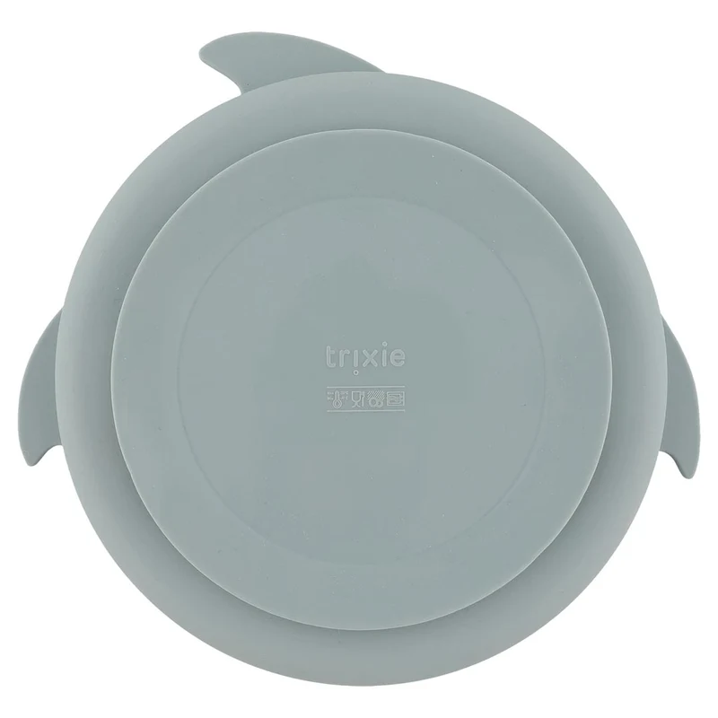 Plato compartimentos silicona Shark · Trixie