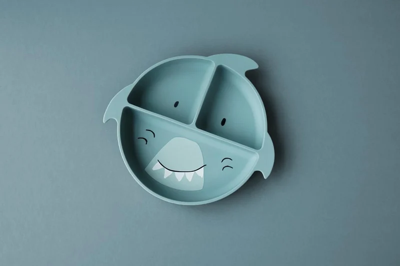 Plato compartimentos silicona Shark · Trixie