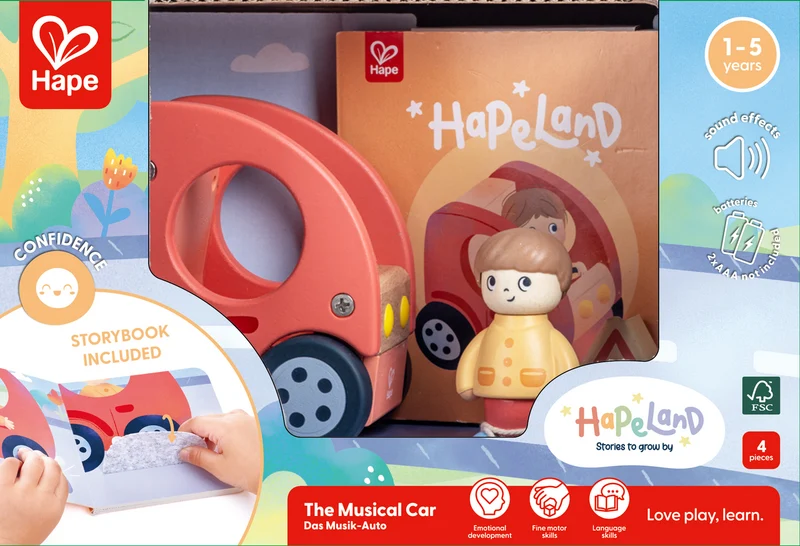 El coche musical · Hape