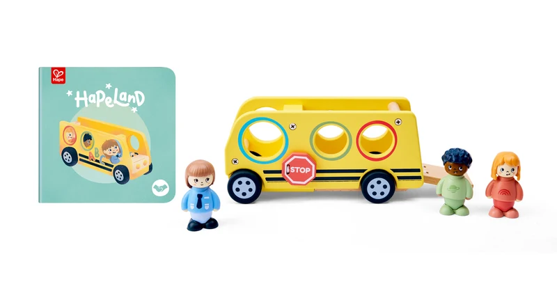 Bus escolar divertido · Hape
