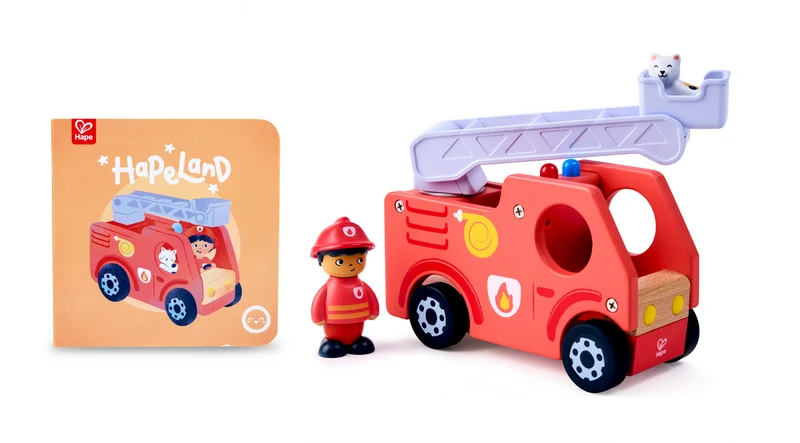 Camión de bomberos sonoro · Hape
