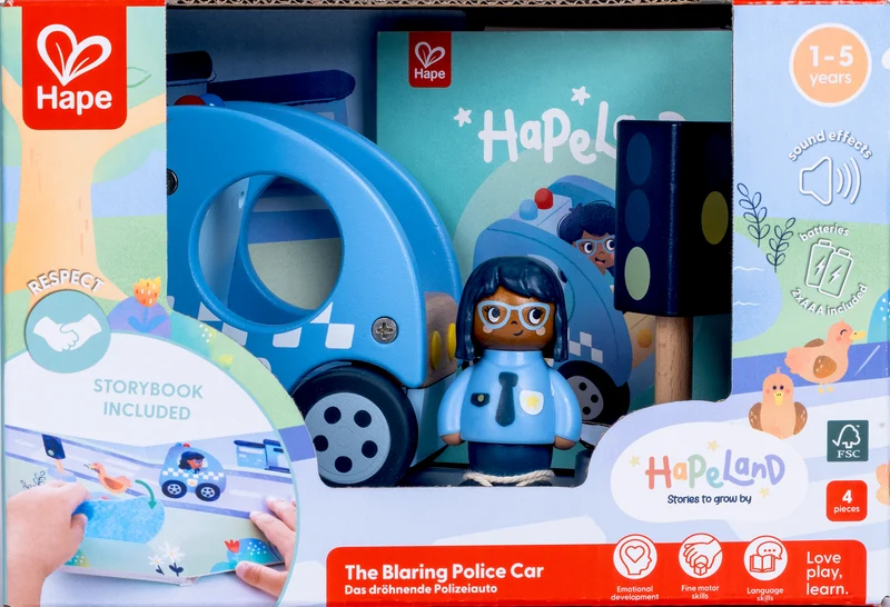 Coche Policia sonoro · Hape