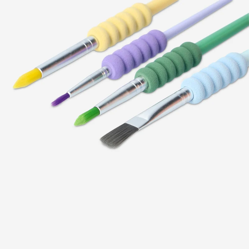 Paintbrushes. Synthetic hair