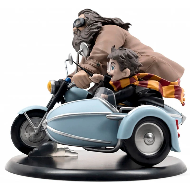 Figura Harry Potter y Hagrid en Sidecar - Harry Potter 15cm