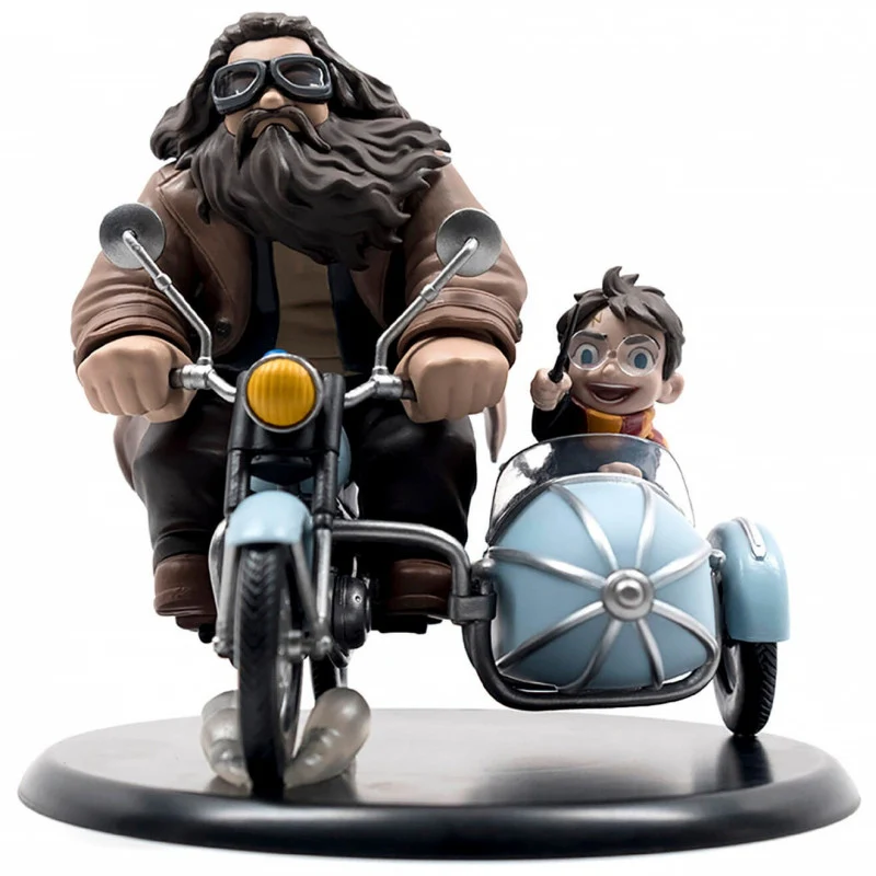 Figura Harry Potter y Hagrid en Sidecar - Harry Potter 15cm