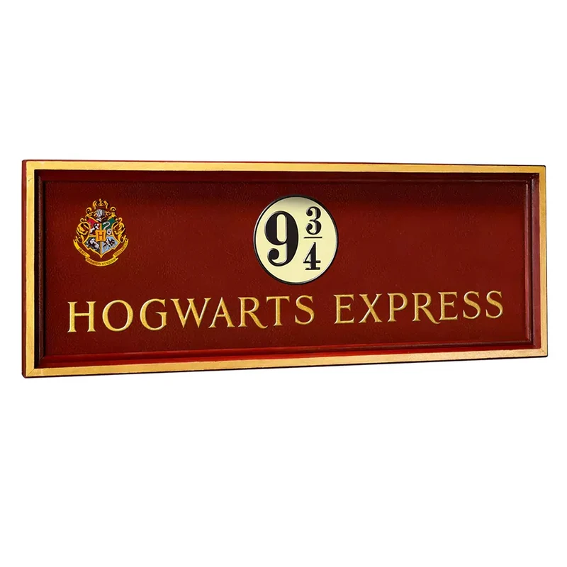 Réplica Cartel Andén 9 y 3/4 - Harry Potter