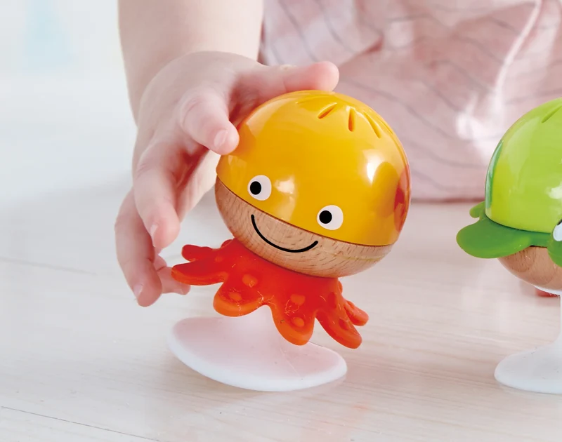 Juego de Sonajeros con Ventosa · Hape