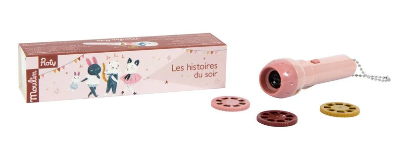 Linterna proyector historias "Aprês la Pluie"