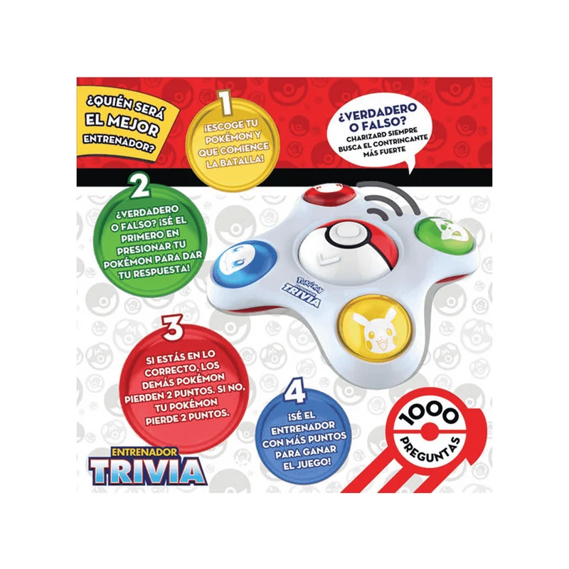 Juego Pokémon Entrenador Trivia
