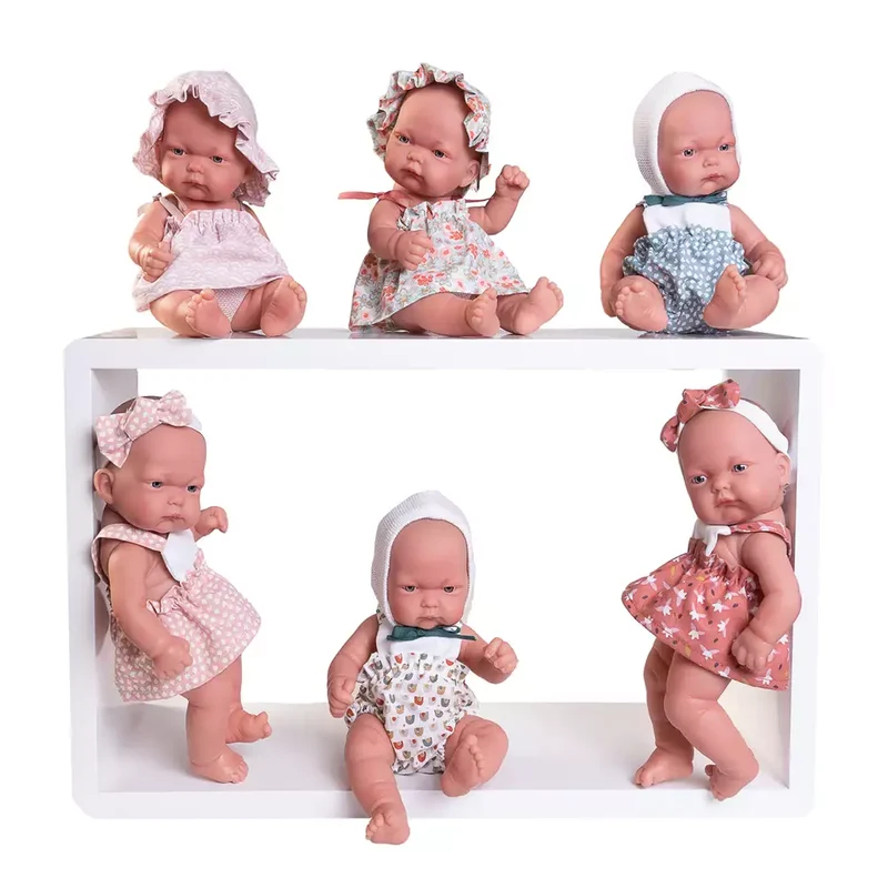 Muñecas Antonio Juan Pitu Trajes de Colores 26 cm