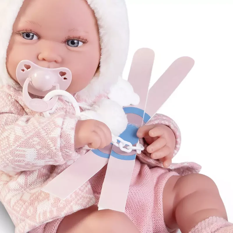 Muñeca Recién Nacida Pipa esquiadora 42 cm Antonio Juan