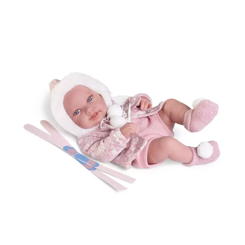Muñeca Recién Nacida Pipa esquiadora 42 cm Antonio Juan