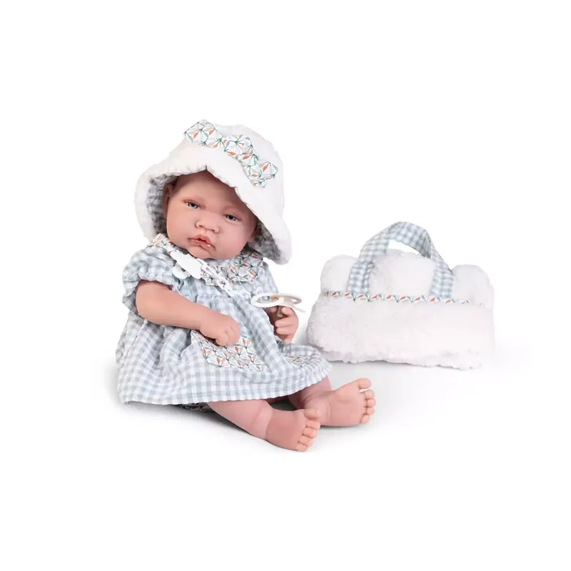 Muñecas Antonio Juan Recién Nacida con Bolsito de Borreguillo 42 cm