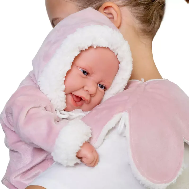 Muñecas Antonio Juan Recién Nacida Carla con Toallita 42 cm