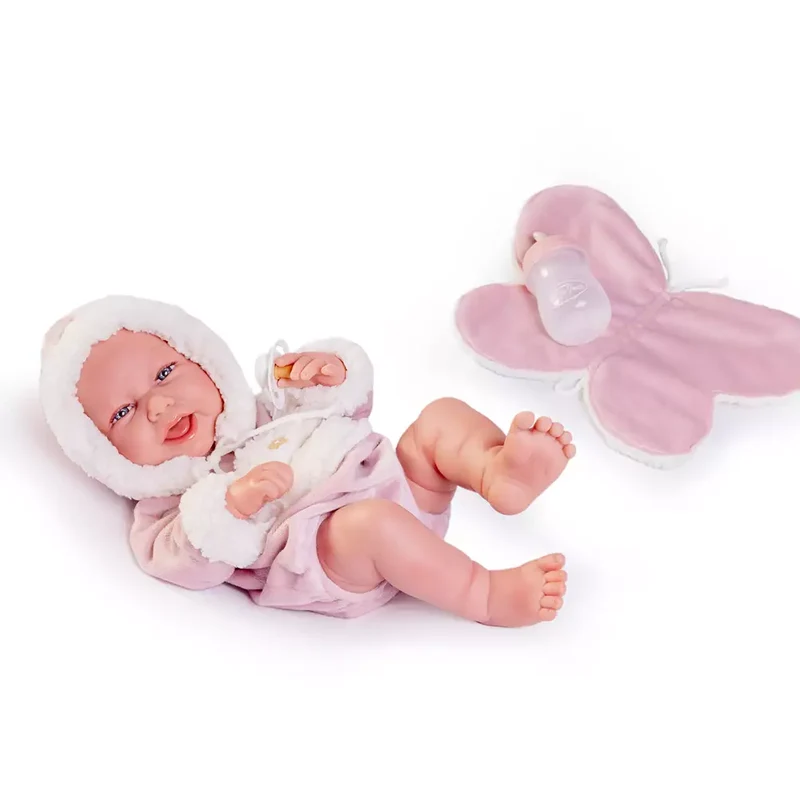 Muñecas Antonio Juan Recién Nacida Carla con Toallita 42 cm