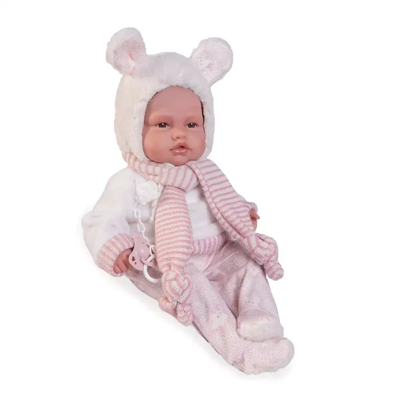 Muñecas Antonio Juan Babydoo Palabritas con Capota y Sonido 50 cm