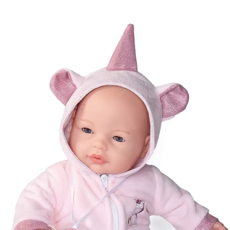 Bimba lagrimitas disfraz de Unicornio 37 cm Antonio Juan