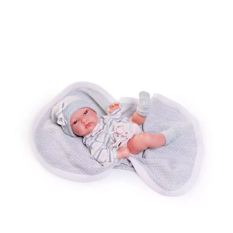 Muñecas Antonio Juan Recién Nacida Baby Toneta con Toquilla