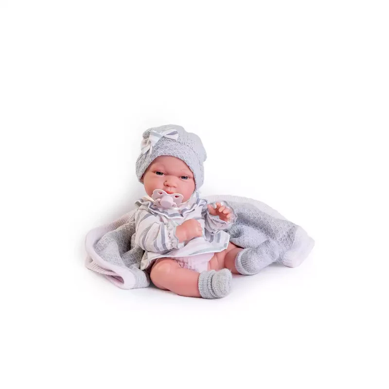 Muñecas Antonio Juan Recién Nacida Baby Toneta con Toquilla