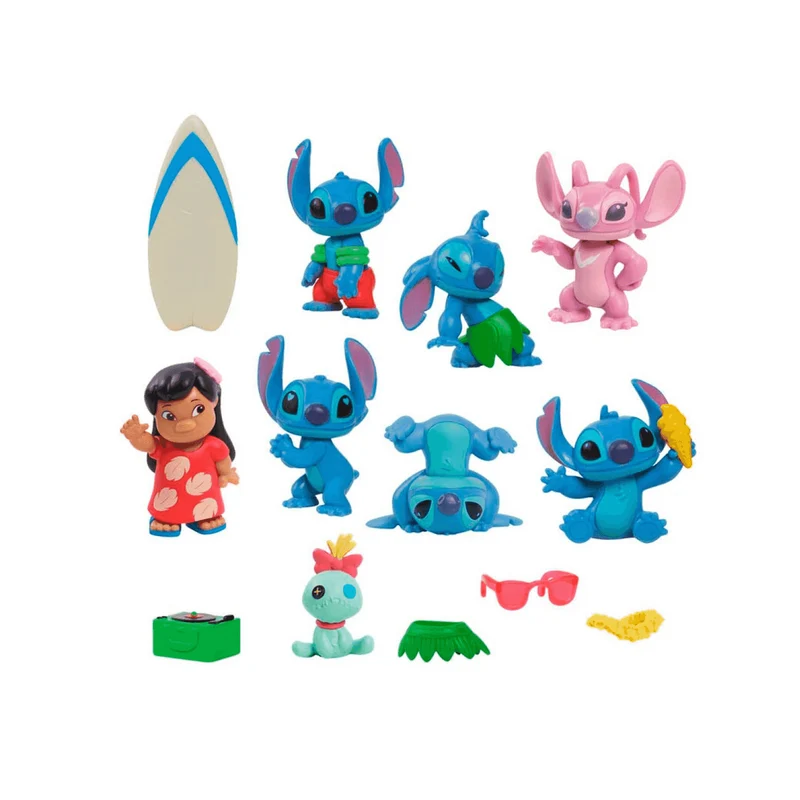 Lilo y Stitch Set de Figuras y Accesorios Stitch Deluxe