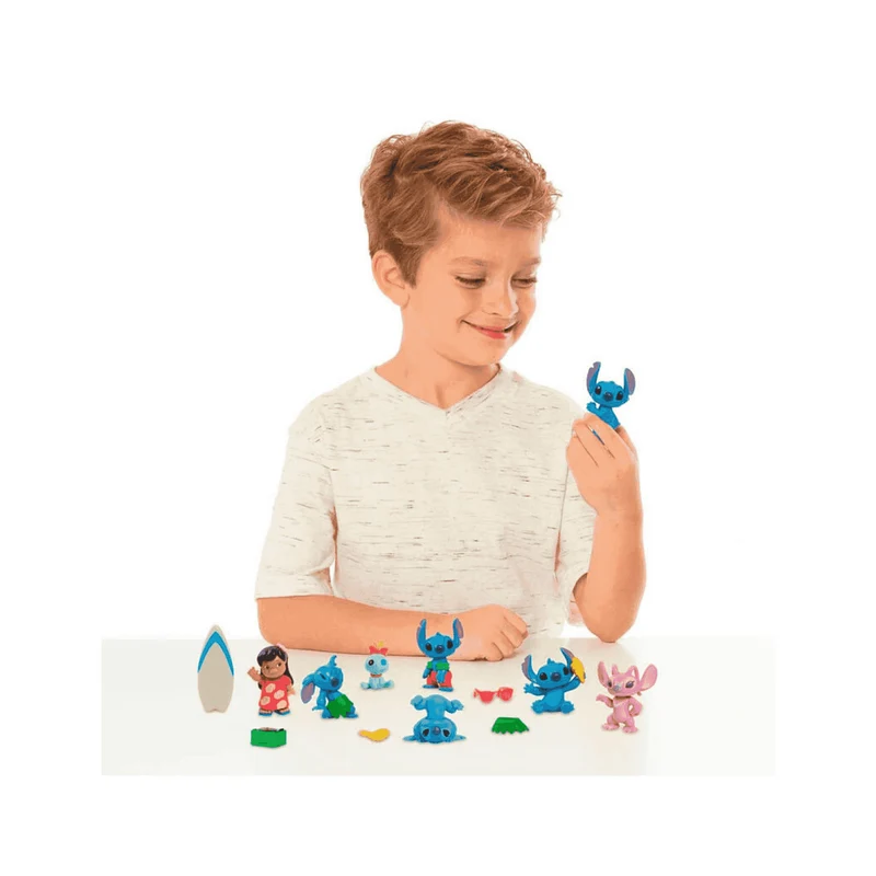 Lilo y Stitch Set de Figuras y Accesorios Stitch Deluxe