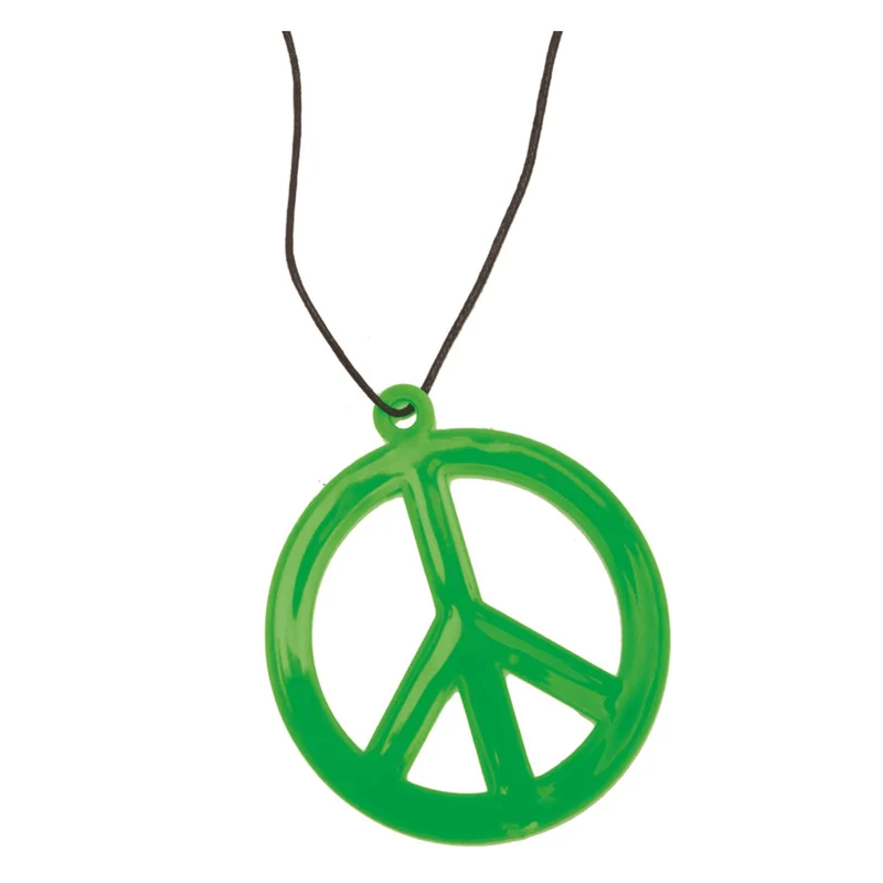 Colgante Hippie colores Complemento disfraz